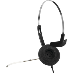 Headset Telemarketing Call Center Fone Monoauricular Corporativo Com Cabo Usb Microfone Removível In - 5