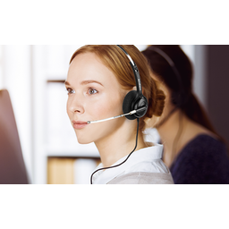 Headset Telemarketing Call Center Fone Monoauricular Corporativo Com Cabo Usb Microfone Removível In - 10