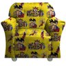 Poltrona Infantil Jolie Cor Ben 10 - Dragon Ball-amarelo - 3