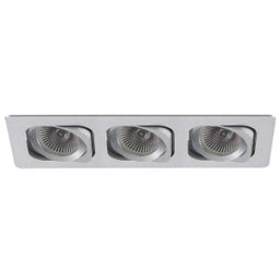 Spot Embutir Retangular 2,5x25,5cm 80W Gu10 Bella Iluminação - 1