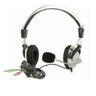 Fone com Microfone Regulável Headset Duplo Plug P2 para Pc - 1