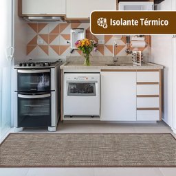 1 Tapete Passadeira Cozinha Antiderrapante Mod M2 45x180 - 6