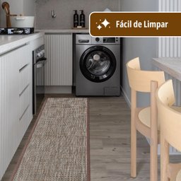 1 Tapete Passadeira Cozinha Antiderrapante Mod M2 45x180 - 3
