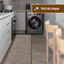 Ver imagem 3 de 1 Tapete Passadeira Cozinha Antiderrapante Mod M2 45x180