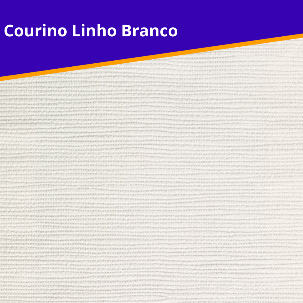 Bicama Box Solteiro Courino Linho Branco 88x188 com Dois Colchões Espuma Ecoline D33 Ecoflex - 8