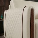 Ver imagem 7 de Poltrona Decorativa Aurora Pes Madeira Courino Tcs 725 Moll
