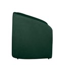 Ver imagem 5 de Poltrona Decorativa Recepção Lara Tecido Requinte Bouclê Cor Verde