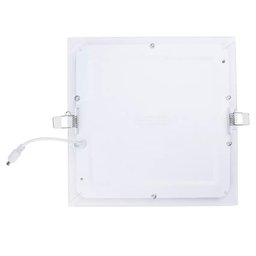 Painel Luminária Plafon Embutir LED Quadrado 18w 6500k - Economax - 2