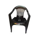 Ver imagem 5 de Kit 2 Mesa Desmont. 83cm + 4 Cadeira Poltrona Preta 182kg