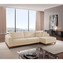 Ver imagem 1 de Sofá Cronos 03 Metros Chaise Lado Direito Meu Sofá Online A294 Linho Creme