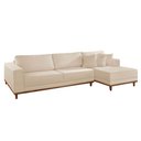 Ver imagem 4 de Sofá Cronos 03 Metros Chaise Lado Direito Meu Sofá Online A294 Linho Creme