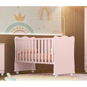 1 - Berco Doce Sonho Rosa Acetinado Qmovi