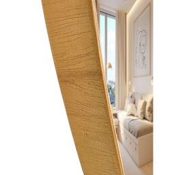 Espelho Orgânico Kalahari em Lamina Natural de Madeira 100x47 - 6