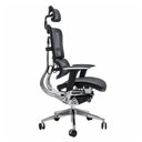 Ver imagem 6 de Cadeira Ergonômica Presidente Tecido Mash Estrutura Alumínio Genuinos