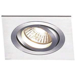 Spot Embutir Quadrado Alumínio 5cmx17cm Gu10 Bella Iluminação Bivolt