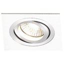 Ver imagem 1 de Luminária Spot Embutir Quadrado Alumínio 5CMX17CM 50W E27 Bella Iluminação Bivolt Branco