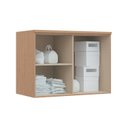 Ver imagem 2 de Modulo Aéreo 2 Portas 100cm x 73cm 54cm Marrom/Angelin|Blanc