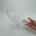 Ver mais imagens de Centro Mesa Fruteira Home&co com Pe Vidro 17x30 Transparente