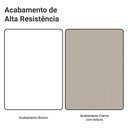 Ver imagem 7 de Balcão para Forno de Embutir 80 X 60 Cm sem Tampo Branco/crema Agata Madesa