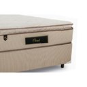 Ver imagem 5 de Cama Box Queen: Colchão Molas Ensacadas Luckspuma MasterPocket Cloud One Side + Base CRC Suede