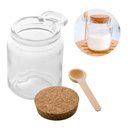 Ver imagem 1 de Porta Tempero Vidro Colher 250ml Borossilicato Tampa Cortiça