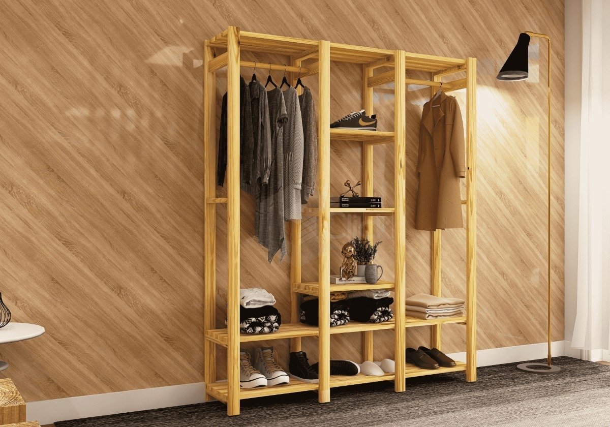 Cabideiro Para Quarto Multiuso Redecore Móveis para diversos ambientes ...