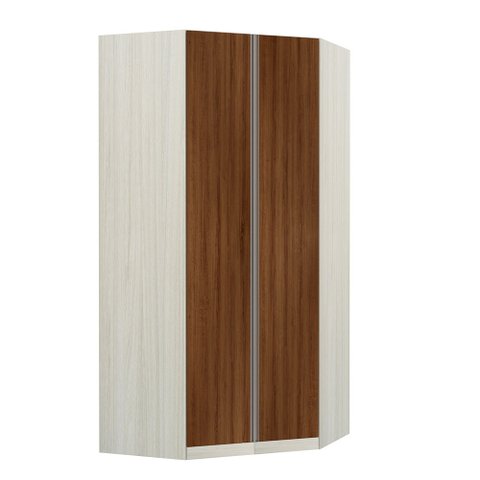 Guarda-roupa Solteiro Luciane Canto Diagonal Prime Plus 2 Portas