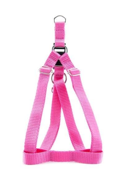 Peitoral cachorro Smooty Pet M Liso:Rosa