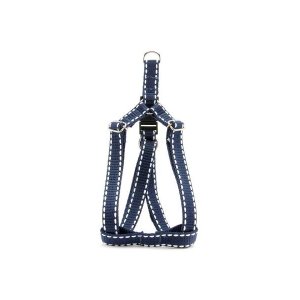Peitoral cachorro Smooty Pet P Listrado:Azul