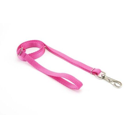 Guia Cachorro Smooty Pet com Regulagem P Lisa:rosa