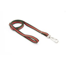 Guia cachorro Smooty Pet com regulagem P Listrada:Verde - 1