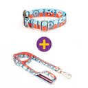 Ver imagem 1 de Coleira e Guia Smooty Pet Marinheiro M kit
