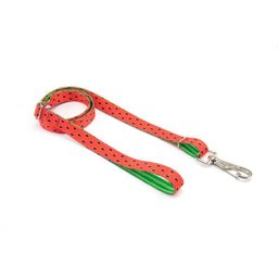 Coleira e Guia Smooty Pet Melancia P kit - 3