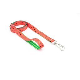 Coleira e Guia Smooty Pet Melancia M kit - 3