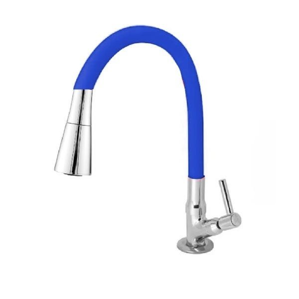 TORNEIRA GOURMET silicone COZINHA 2 JATOS- AZUL - 1