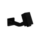 Ver imagem 2 de TORNEIRA QUADRADA 1/4 DE VOLTA PAREDE - PRETA