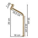 Ver imagem 3 de Torneira P/Lavatório Link Soft 45° 1/4 Volta Bica Alta