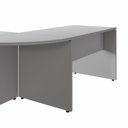 Ver imagem 5 de Mesa L Escritório 190cm X 70cm Pés Painel F5 Office Cor:cinza