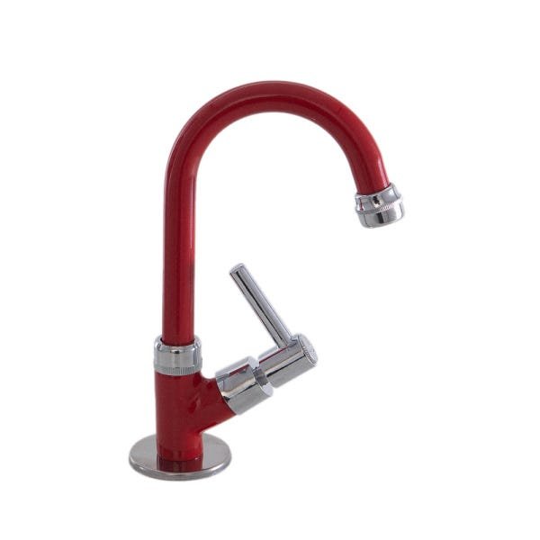 Torneira Banheiro 1298 Luxo Bancada Pia C34 1/4 Volta Color - 1