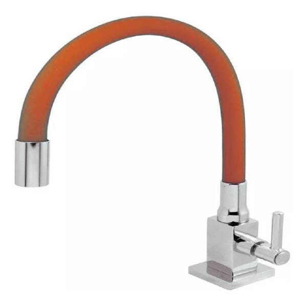 Torneira Color Square Tubo Silicone Flexivel 4168 C70 - 1