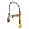 Torneira Cozinha Gourmet Misturador Monocomando 50cm Dourada - 2