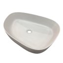 Ver imagem 1 de Cuba de Louça para Banheiro Sobrepor Luxuosa - Cinza