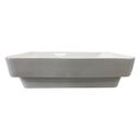 Ver imagem 3 de CUBA DE LOUÇA PARA BANHEIRO EMBUTIR LUXUOSA 50 CM - BRANCA