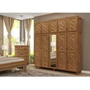 Ver imagem 1 de Guarda-Roupa Casal com Espelho 10 Portas Grécia 