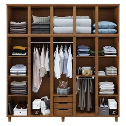 Guarda-Roupa Casal com Espelho 10 Portas Grécia  - 3