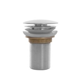 3 Válvulas Click Up Clic Clac Pia Lavatório Inox 4 Cm - 3