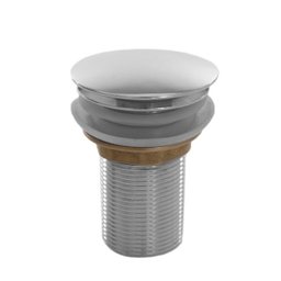 3 Válvulas Click Up Clic Clac Pia Lavatório Inox 4 Cm - 2