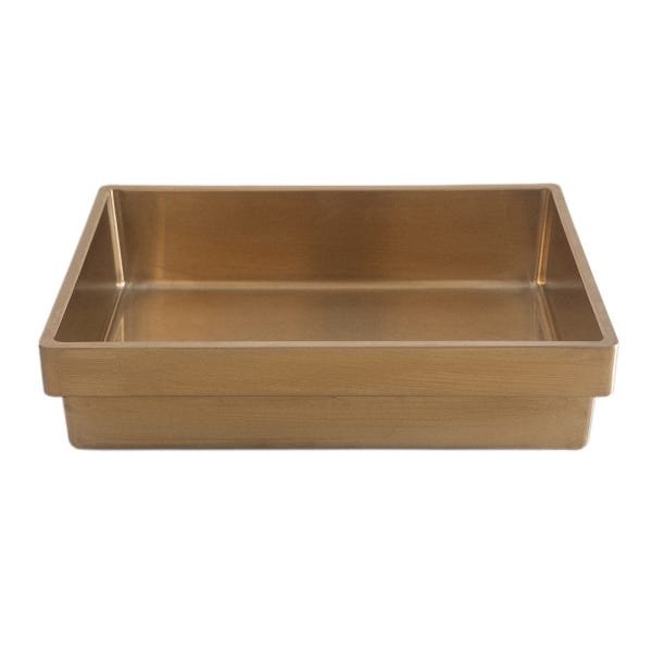 Cuba Aço Inox 304 Para Banheiro 50 Cm X 36 Cm - 1