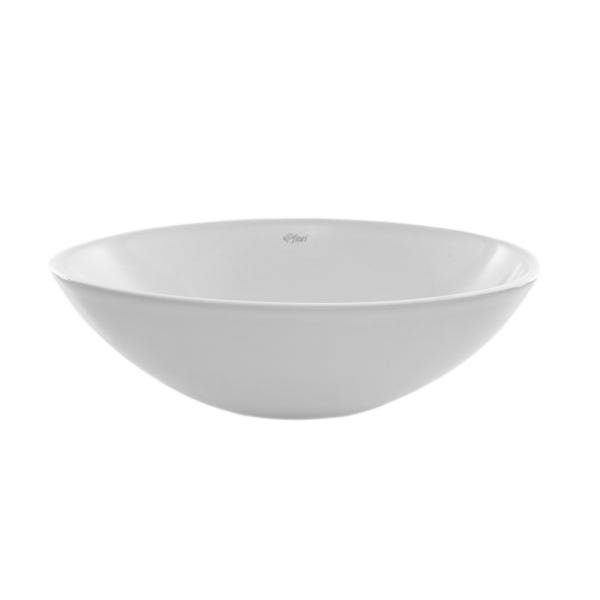 Cuba De Apoio Oval Branca 400x360 Jasmin Louça Fiori - 2