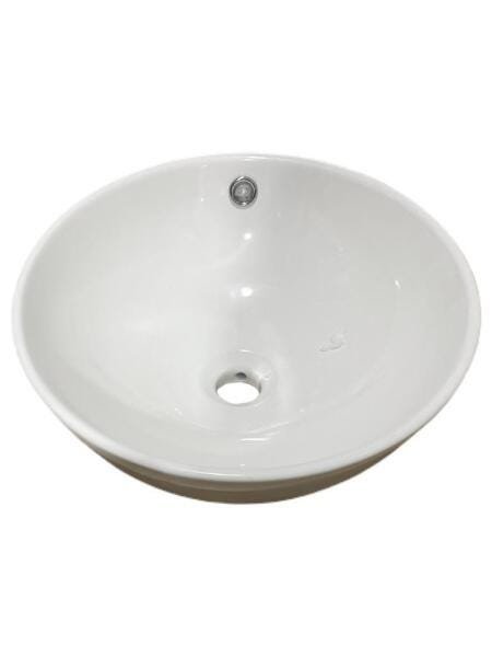 Cuba Lavatório Pia Redond 38cm Sobrepor Louça Importada - 05 - 1